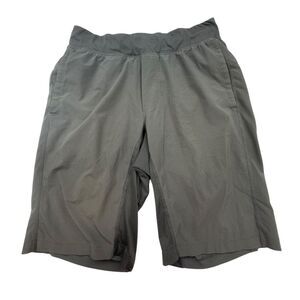 Lululemon Athletica Activewear Shorts Men's M Dark Gray Gym Training Dawstring